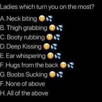 which one turns u on the most 