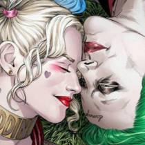 Harley and joker artwork +link to see it on qfeast 