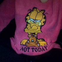 my new favorite fluffy shirt it speaks me when i have to got to school