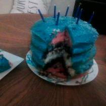 I made this cake from scatch!!!