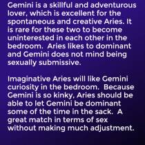 Gemini and Aries