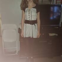 I dressed up like a creepy doll yesterday 