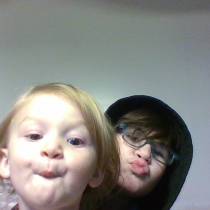 My Baby Sister trying to copy me