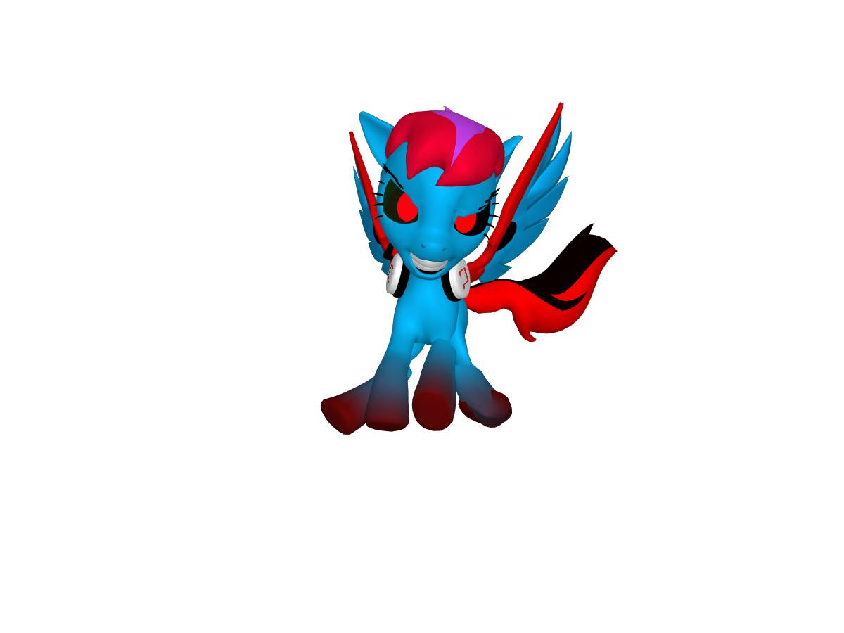 My evil pony self creepypasta pony electric harmony 