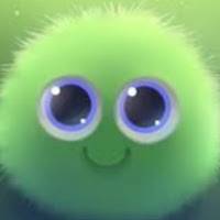 Green Fluffy Monster