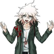 rhinestone eyes- nagito komaeda edit